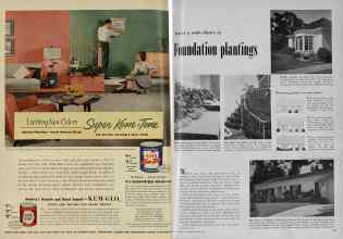 Better Homes & Gardens March 1953 Magazine Article: Page 268