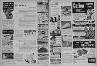 Better Homes & Gardens March 1953 Magazine Article: Page 310