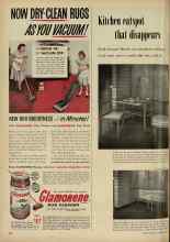 Better Homes & Gardens April 1953 Magazine Article: Kitchen eatspot that disappears