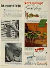 Better Homes & Gardens April 1953 Magazine Article: Let a sponge do the job