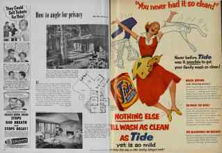 Better Homes & Gardens April 1953 Magazine Article: Page 18