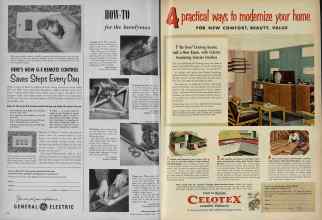 Better Homes & Gardens April 1953 Magazine Article: Page 36