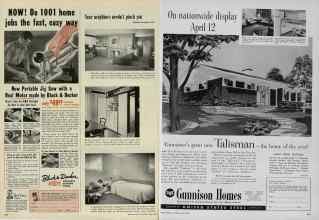 Better Homes & Gardens April 1953 Magazine Article: Page 254