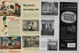 Better Homes & Gardens April 1953 Magazine Article: Help yourself to better-looking rooms