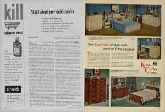 Better Homes & Gardens April 1953 Magazine Article: Page 294