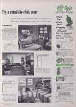 Better Homes & Gardens May 1953 Magazine Article: Try a round-the-clock room