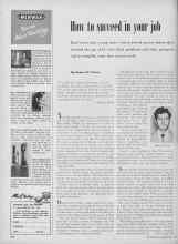 Better Homes & Gardens May 1953 Magazine Article: How to need in your job