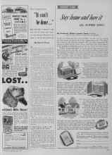 Better Homes & Gardens May 1953 Magazine Article: 