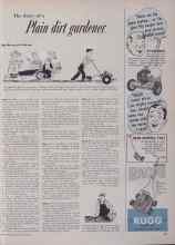Better Homes & Gardens May 1953 Magazine Article: The diary of a Plain dirt gardener