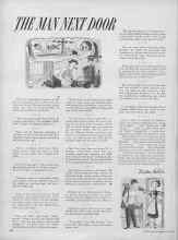 Better Homes & Gardens May 1953 Magazine Article: THE MAN NEXT DOOR