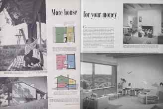 Better Homes & Gardens May 1953 Magazine Article: More house for your money