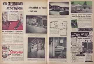 Better Homes & Gardens May 1953 Magazine Article: Page 138