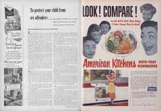 Better Homes & Gardens May 1953 Magazine Article: Page 160
