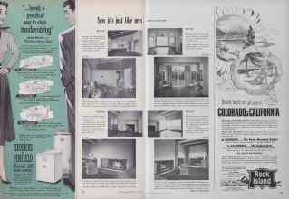 Better Homes & Gardens May 1953 Magazine Article: Page 166