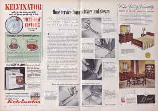Better Homes & Gardens May 1953 Magazine Article: More service from scissors and shears