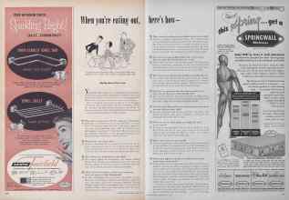 Better Homes & Gardens May 1953 Magazine Article: When you're eating out here's how