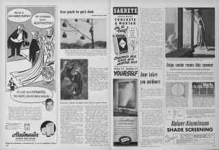 Better Homes & Gardens May 1953 Magazine Article: Page 266