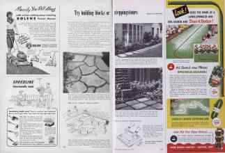 Better Homes & Gardens May 1953 Magazine Article: Page 322