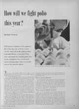 Better Homes & Gardens June 1953 Magazine Article: How will we fight polio this year?
