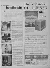 Better Homes & Gardens June 1953 Magazine Article: Easy outdoor eating