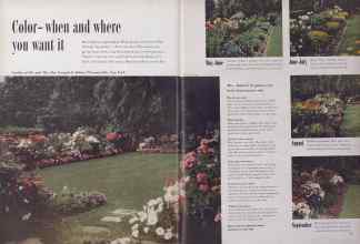 Better Homes & Gardens June 1953 Magazine Article: Color--when and where you want it