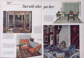Better Homes & Gardens June 1953 Magazine Article: Page 62