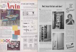 Better Homes & Gardens June 1953 Magazine Article: Page 134