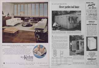 Better Homes & Gardens June 1953 Magazine Article: Page 144