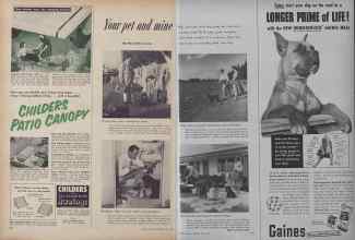 Better Homes & Gardens June 1953 Magazine Article: Page 154