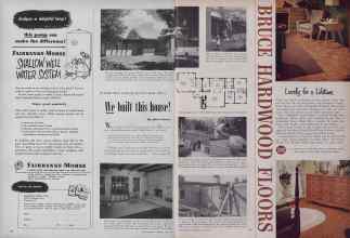 Better Homes & Gardens June 1953 Magazine Article: We built this house!