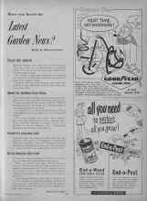 Better Homes & Gardens July 1953 Magazine Article: Have you heard the Latest Garden News?