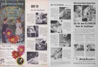 Better Homes & Gardens July 1953 Magazine Article: Page 22
