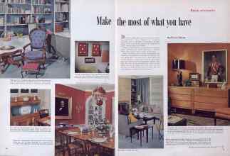 Better Homes & Gardens July 1953 Magazine Article: Make the most of what you have