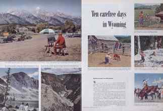 Better Homes & Gardens July 1953 Magazine Article: Page 54