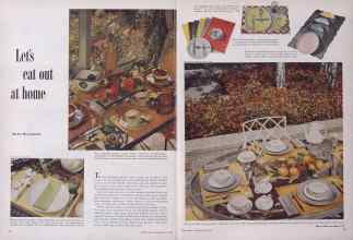 Better Homes & Gardens July 1953 Magazine Article: Page 72