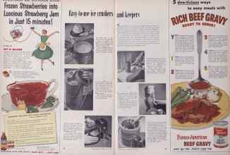 Better Homes & Gardens July 1953 Magazine Article: Easy-to-use ice crushers and keepers