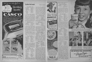 Better Homes & Gardens July 1953 Magazine Article: Page 110