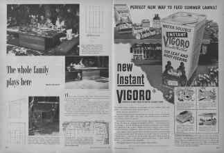 Better Homes & Gardens July 1953 Magazine Article: Page 164