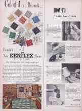 Better Homes & Gardens August 1953 Magazine Article: HOW-TO for the handyman