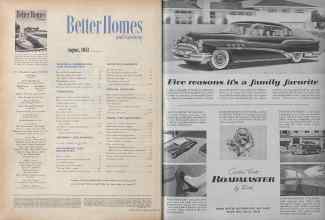 Better Homes & Gardens August 1953 Magazine Article: Page 4