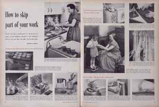 Better Homes & Gardens August 1953 Magazine Article: Page 72