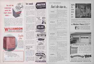 Better Homes & Gardens August 1953 Magazine Article: Page 110