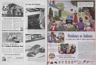 Better Homes & Gardens August 1953 Magazine Article: Page 144