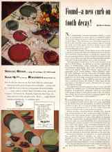 Better Homes & Gardens September 1953 Magazine Article: Found-a new curb on tooth decay!