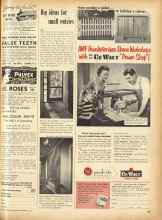 Better Homes & Gardens September 1953 Magazine Article: Big ideas for small entries