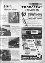 Better Homes & Gardens September 1953 Magazine Article: HOW-TO for the home gardener