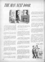 Better Homes & Gardens September 1953 Magazine Article: THE MAN NEXT DOOR