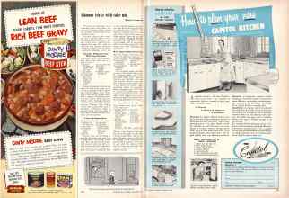 Better Homes & Gardens September 1953 Magazine Article: Page 130