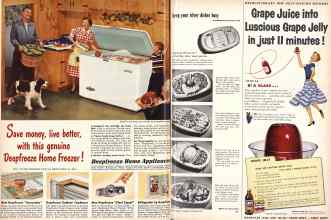 Better Homes & Gardens September 1953 Magazine Article: Page 136