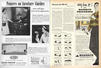 Better Homes & Gardens September 1953 Magazine Article: Page 160